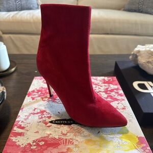 Chinese Laundry Bold Red Ankle Boots